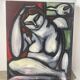 Portrait of a naked woman