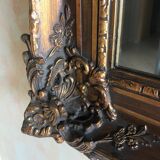 Golden mirror - 78x65cm