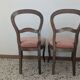 Pair of Louis Philippe style chairs