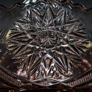 Vintage coupe in Depression Glass (Rosaline Glass)