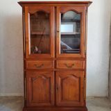 Display cabinet in alder