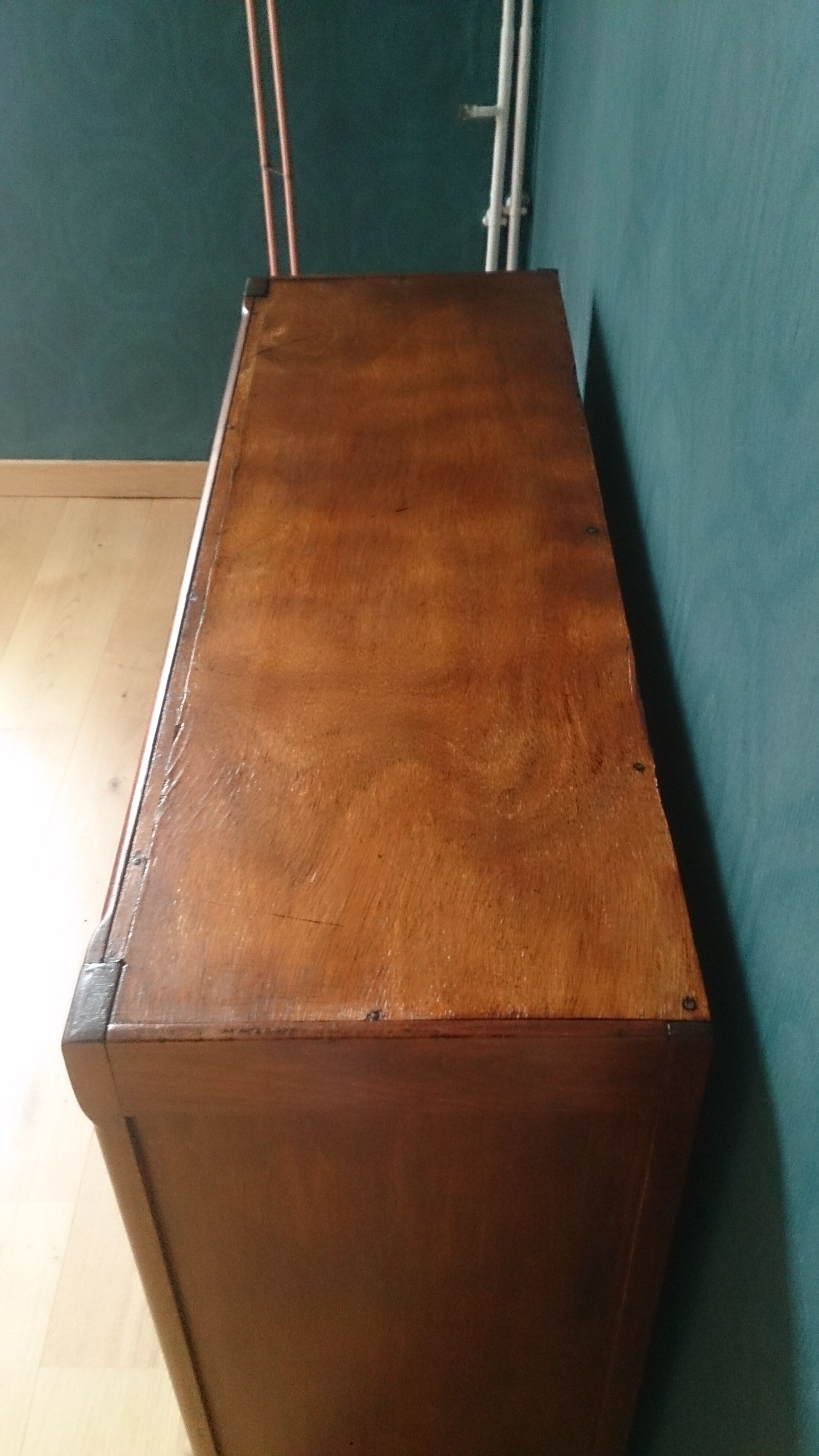 Small glass buffet sideboard