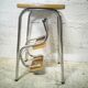 Escabeau marche pied vintage