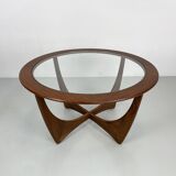 Table basse en teck des années 60 par G-Plan