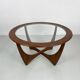 Table basse en teck des années 60 par G-Plan