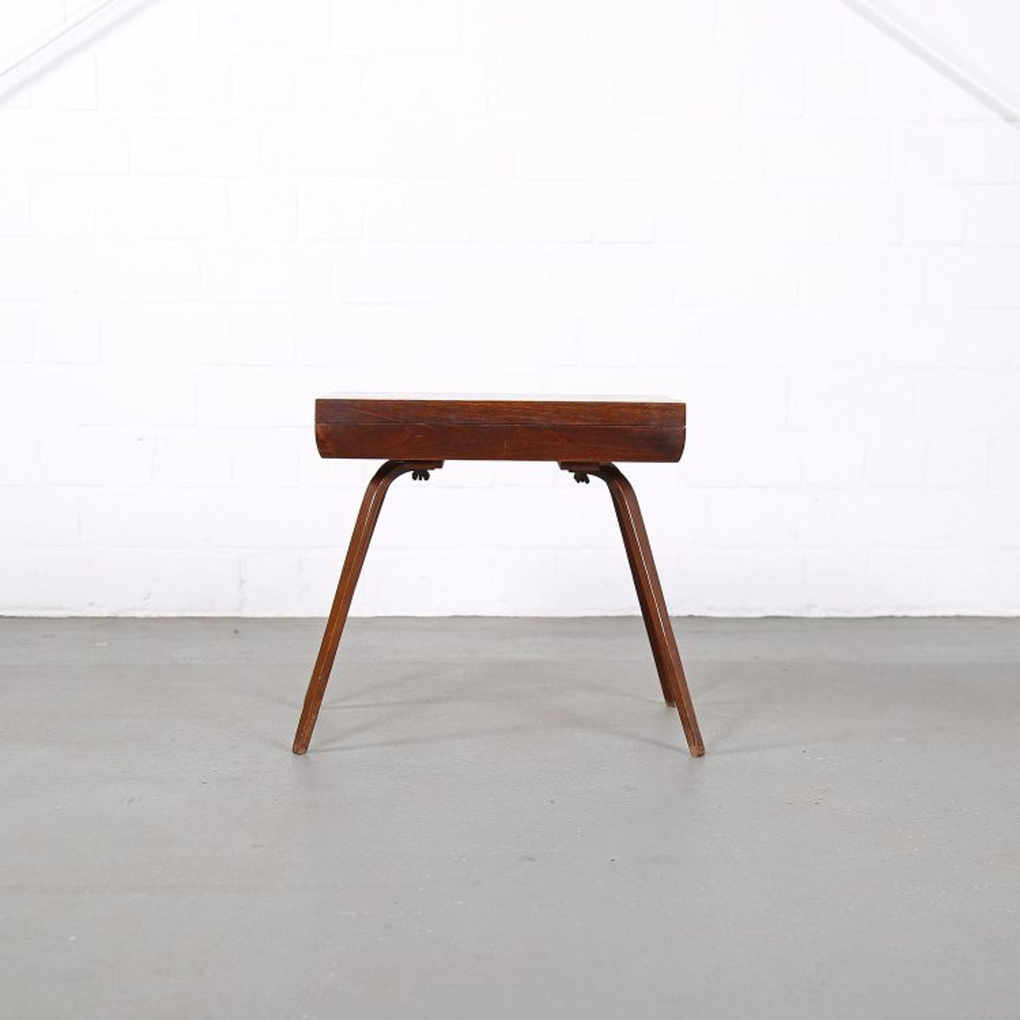 Vintage rosewood cutlery console
