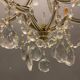 Lustre vintage en cristal 1950