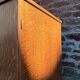 Armoire dressing vintage chêne tigré – pieds compas  50/60 – scandinave