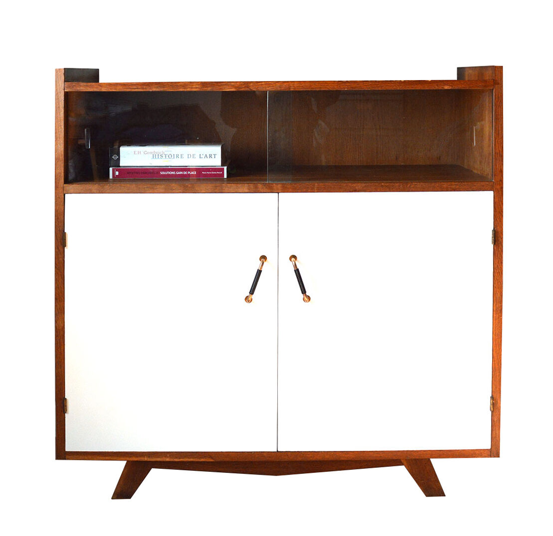 Bahut with compass feet