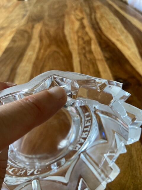 Advertising ashtray Cognac Martell