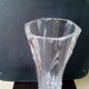 Bow crystal vase with foot