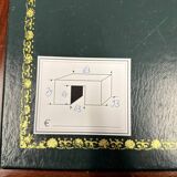 English Chesterfield Desk with Green Leather