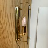 Brass wall lamp