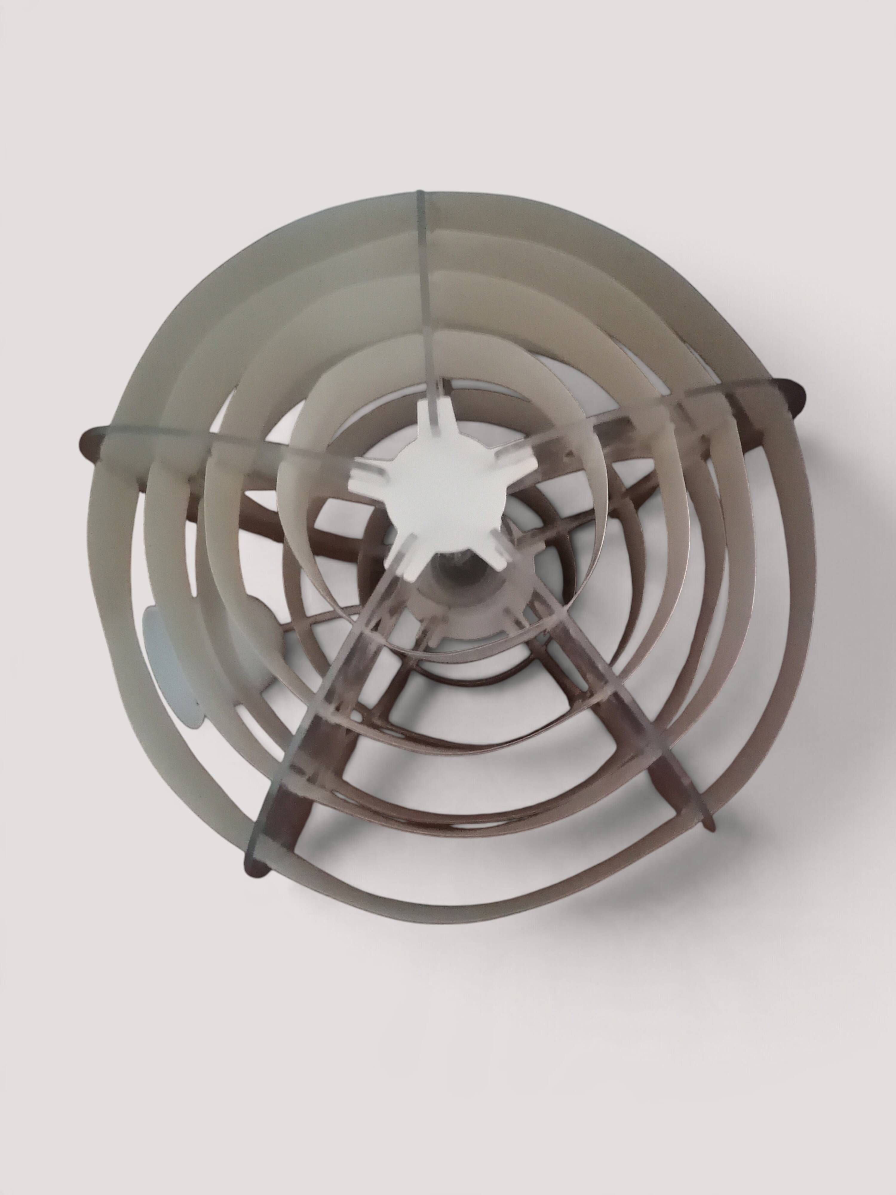 Lustre space age in plexiglass - Preben Jacobsen & Brylle
