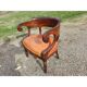 Fauteuil Empire 19ème Acajou