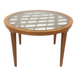 Walnut coffee table, Ferdinand Lundquist & Co. Swedish Modern, Sweden, 1940