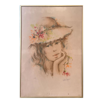 Lithograph by Colette Deyme