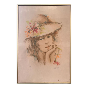 Lithograph by Colette Deyme