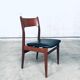 Mid-Century Scandinavian Modern Teak Dining Chairs, Set of 4