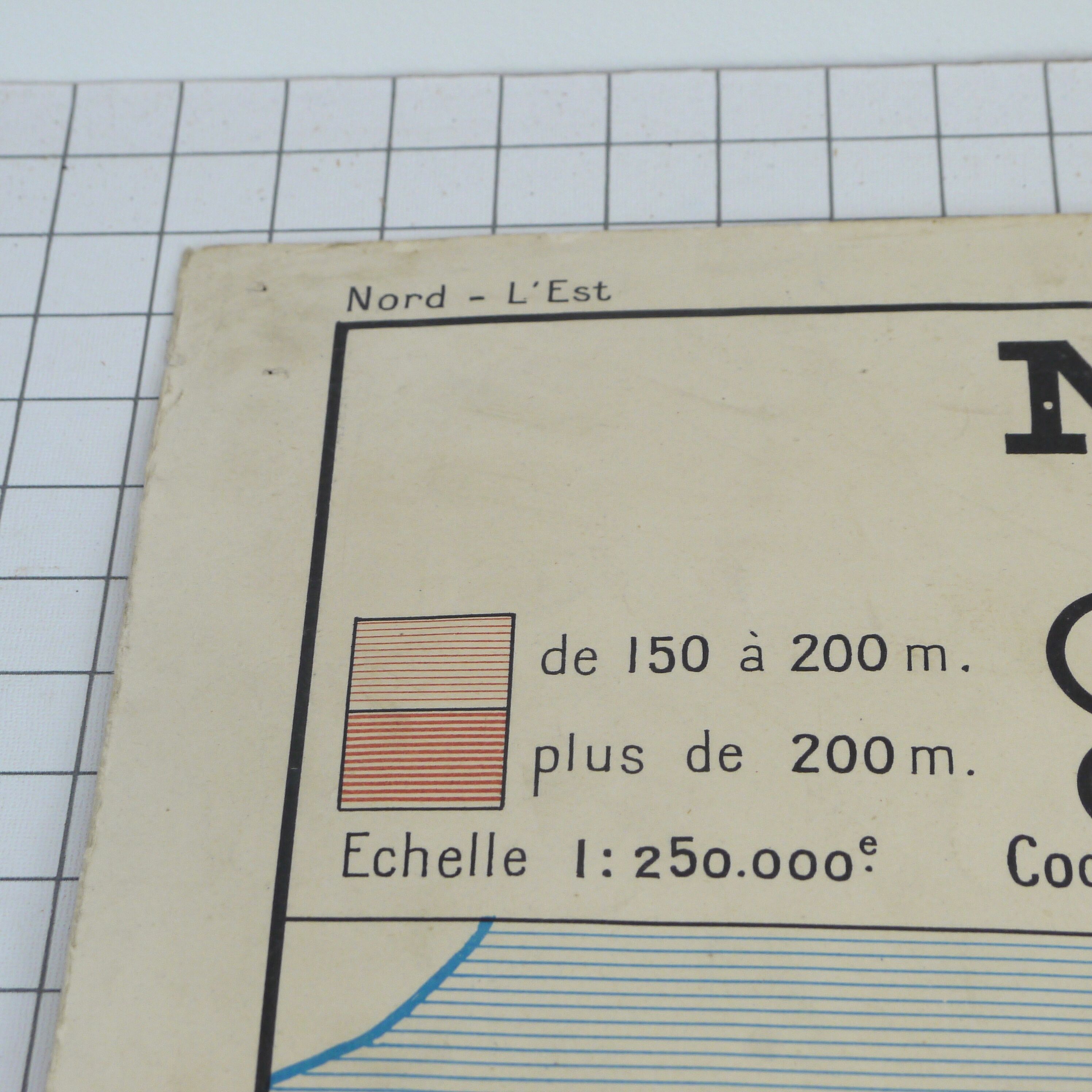 Map of geography - North and is