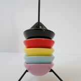Vintage ashtray 1950 ceramic tripod