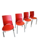 Four flor isis olaf von bohr chairs