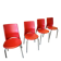 Four flor isis olaf von bohr chairs