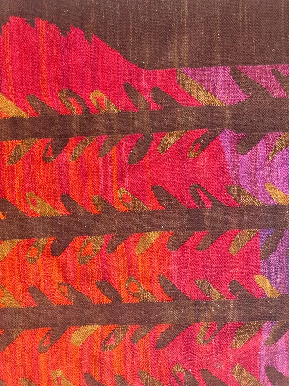 Vintage scandinavian rug from the 70s, hand-woven