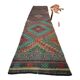 Tapis vintage turkish kilim runner 335 x 63 cm