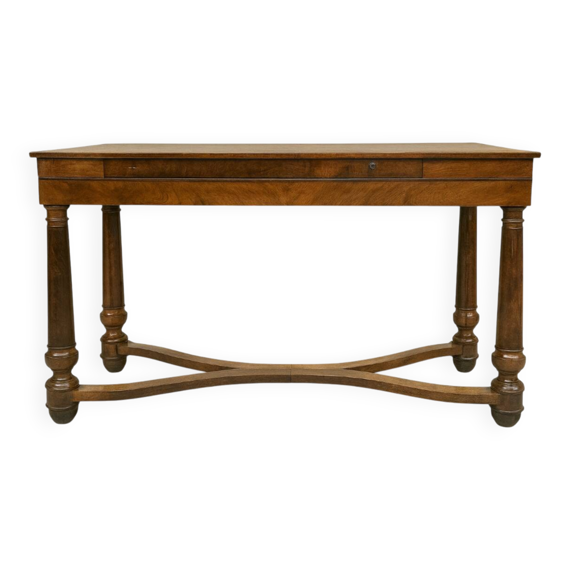 Antique Empire-style mahogany desk