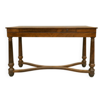 Antique Empire-style mahogany desk