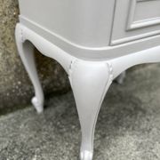 Pair of bedside tables, Louis XV style, vintage, 1960s