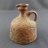 Gerhard Liebenthron, small brutalist pottery pitcher or vase