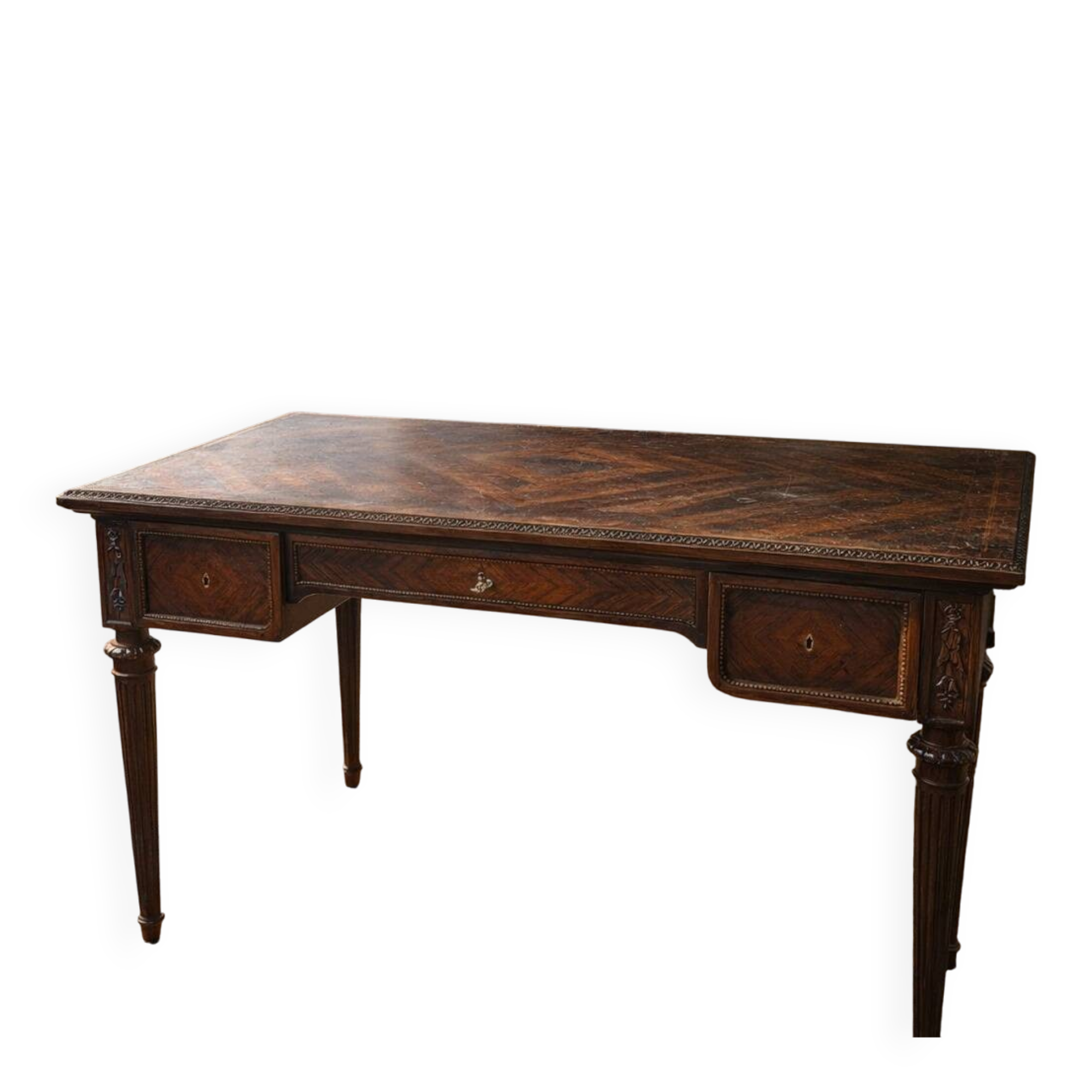 Scrivania Vintage in Stile Neoclassico