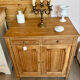 Small raw wood buffet