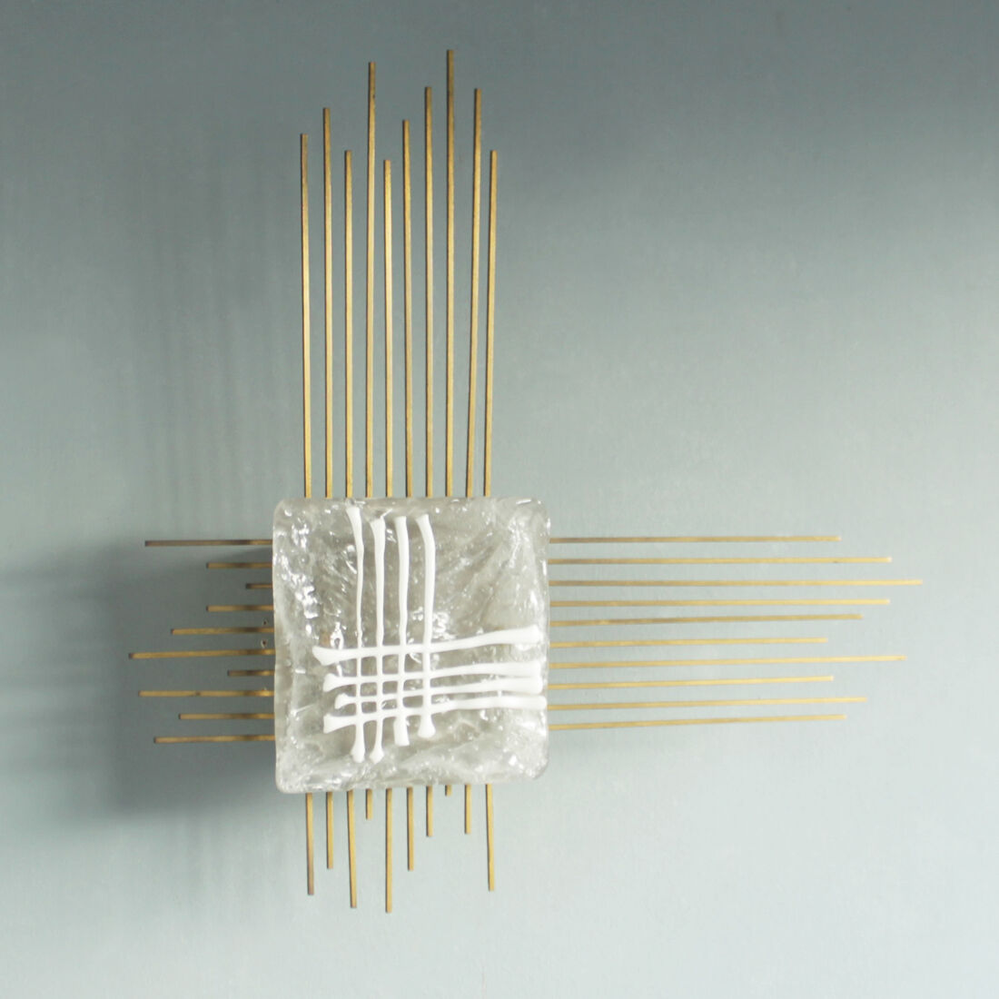 Sculptural Wall Light by Angelo Brotto for Esperia Italy, 60s