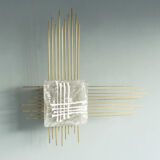 Sculptural Wall Light by Angelo Brotto for Esperia Italy, 60s