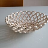 Pichon woven ceramic fruit basket in Uzès