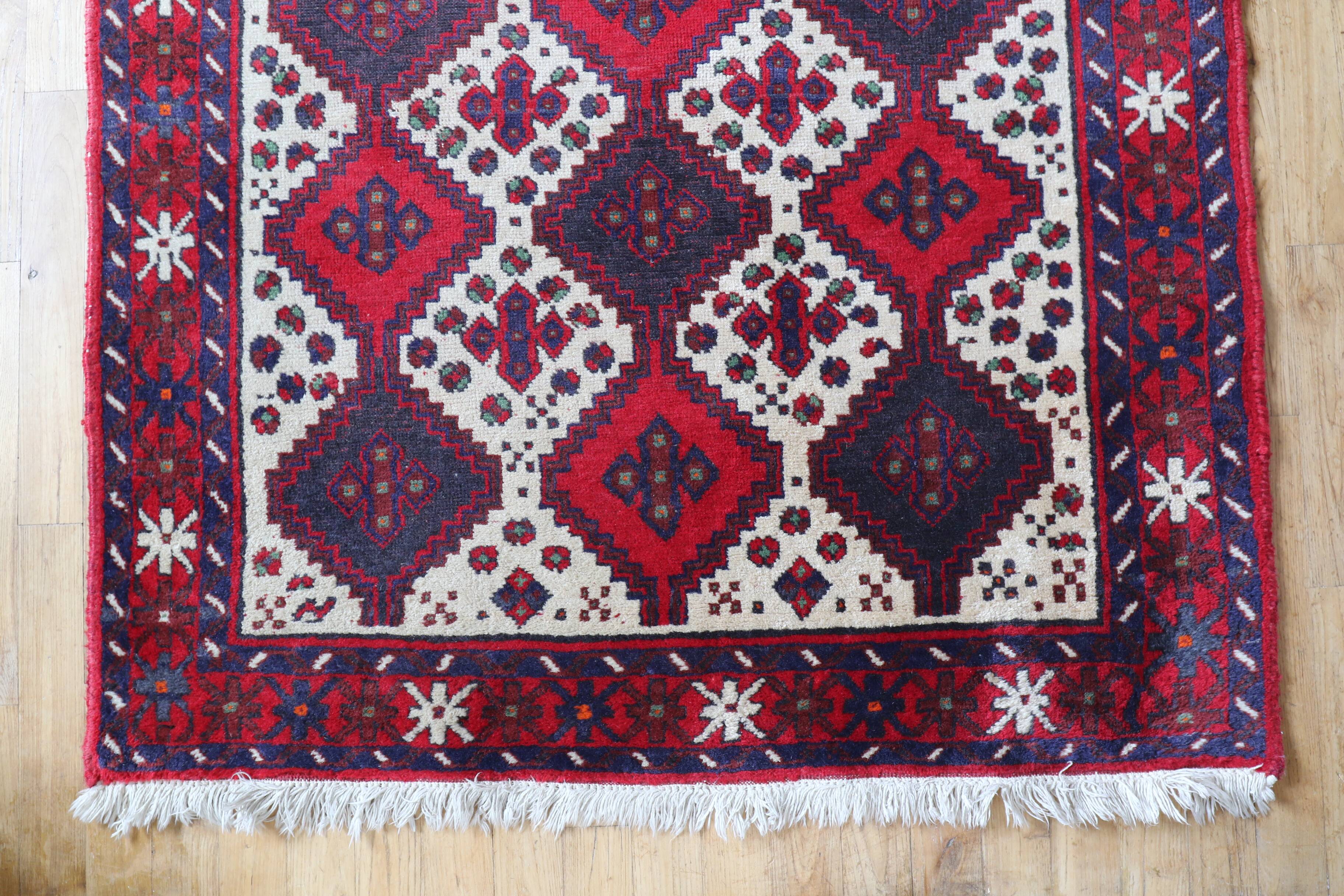 Tapis afghan Baloutche fait main