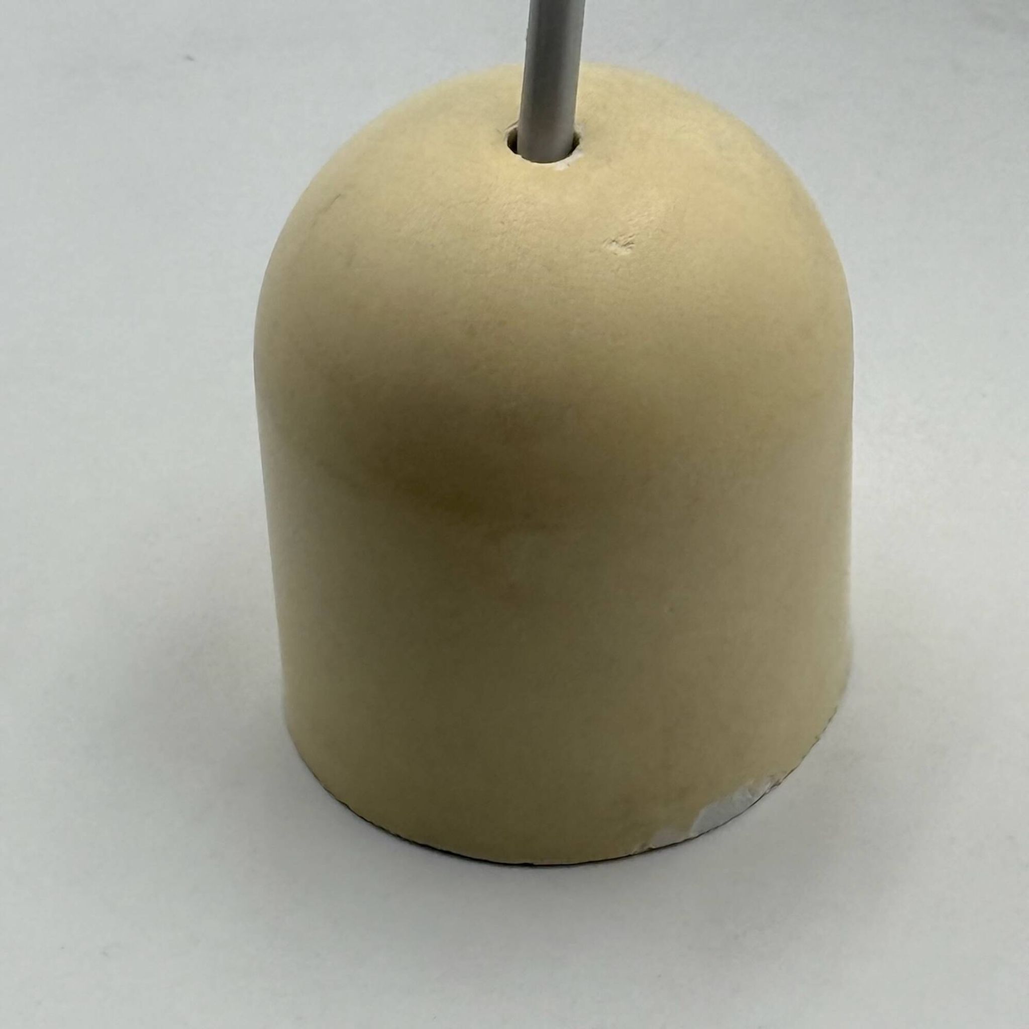 Harvey Guzzini Burgos Hanging Lamp, White Acrylic, 1960s 70s