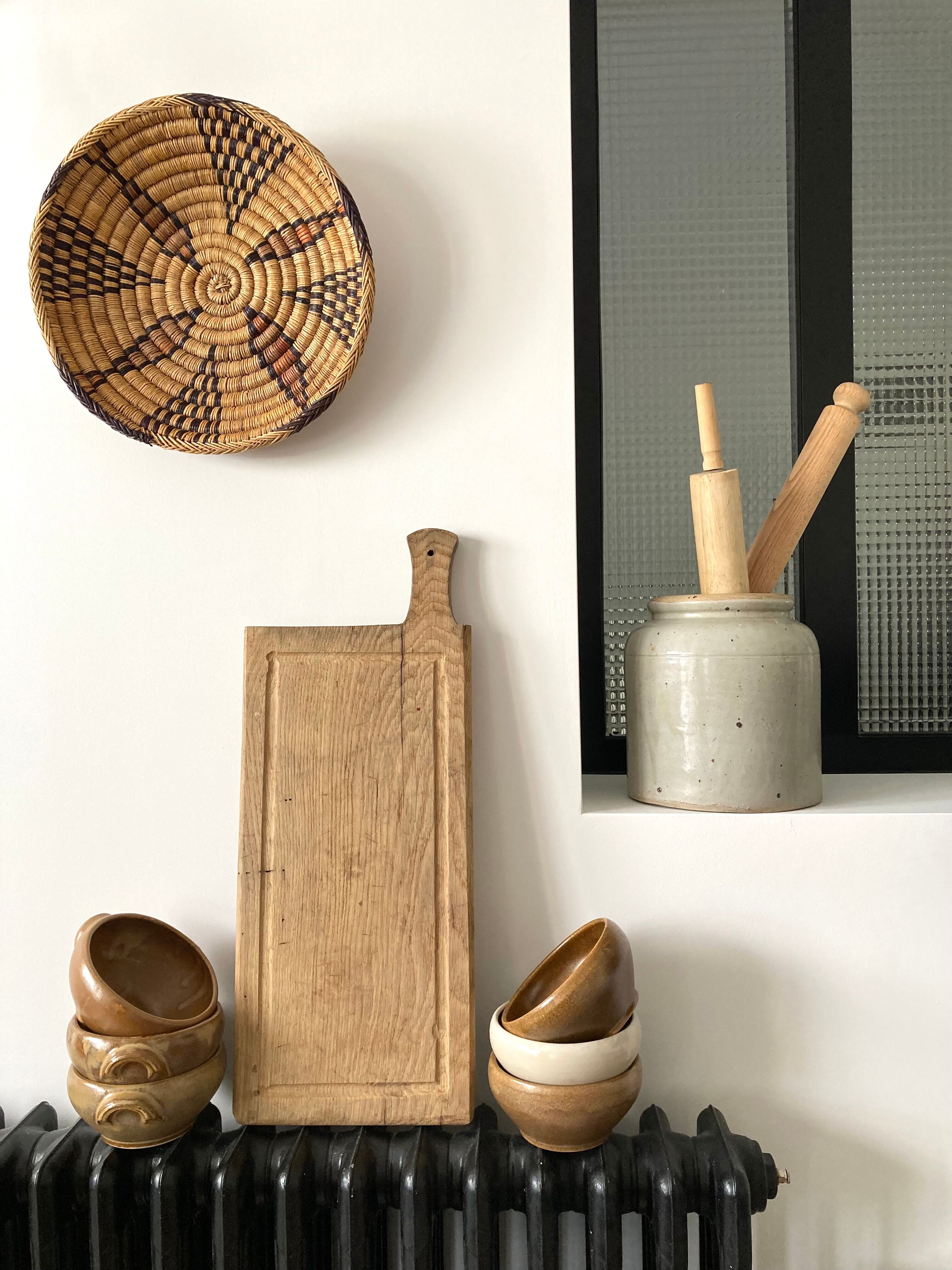 Set of three ceramic bowls