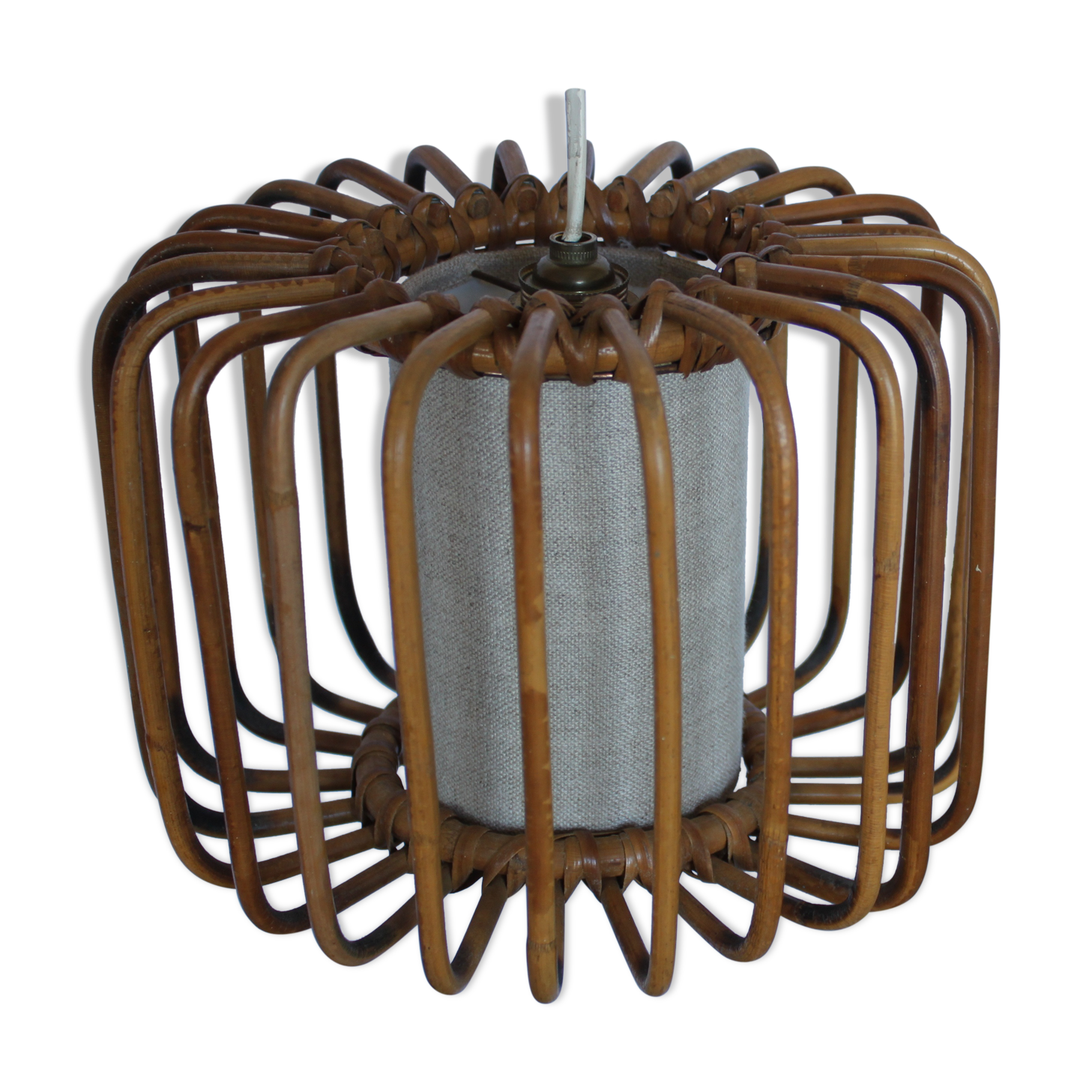 Hanging years 60 in rattan
