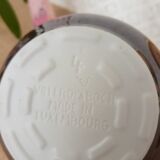 Pot à lait vernissé marron Villeroy & Boch Made in Luxembourg - vintage