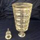 Art deco liqueur carafe bohemian glassware