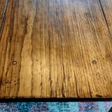 Farm table in sold oak