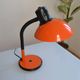 Vintage Aluminor France orange lamp from the 70s 1970