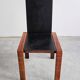 Set of 4 Mid Century dining chairs in rosewood style Afra and Tobia Scarpa.