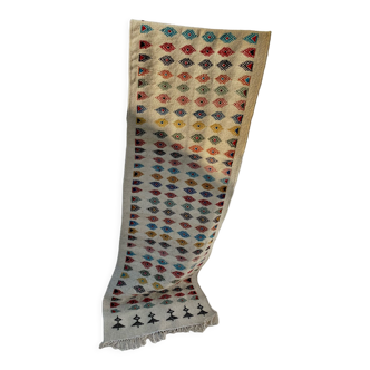 Berber corridor carpet in long wool