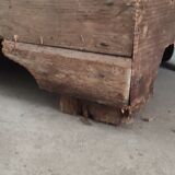 Old Parisian bitter farmhouse 1 rustic fir door with key