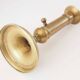 Brass bobeche candle holder